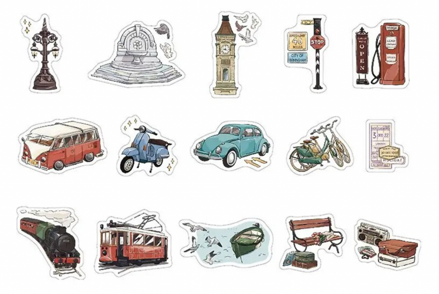 30 Stickers Papermore