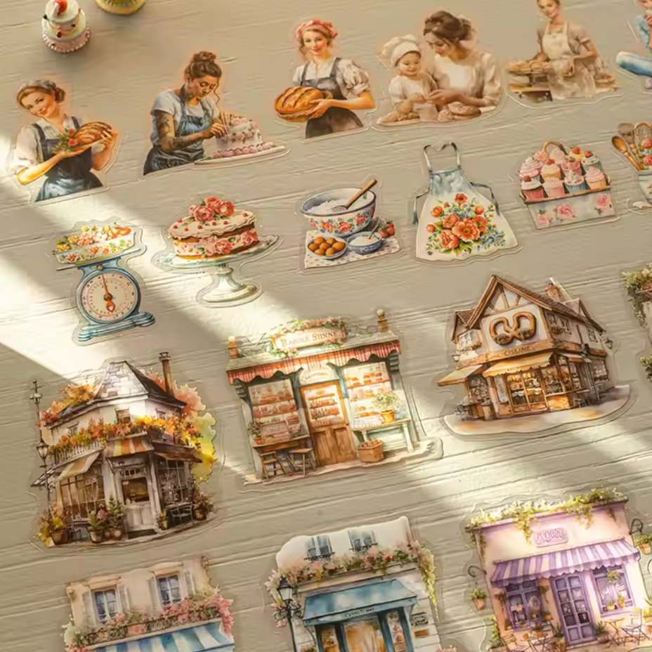 20 Stickers Panaderia
