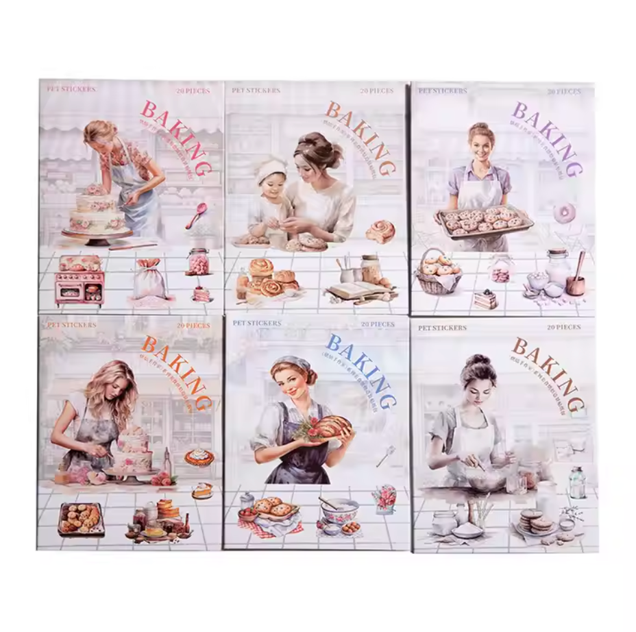 20 Stickers Panaderia