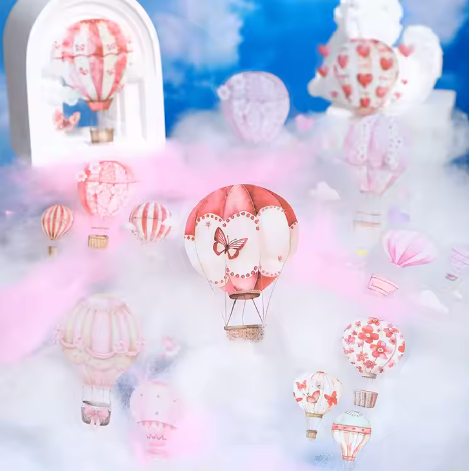 20 Stickers Globos Aerostaticos