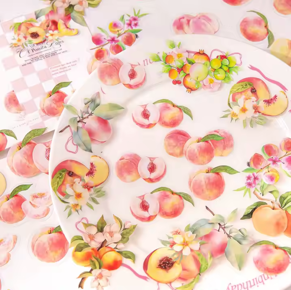 40 Stickers Frutas