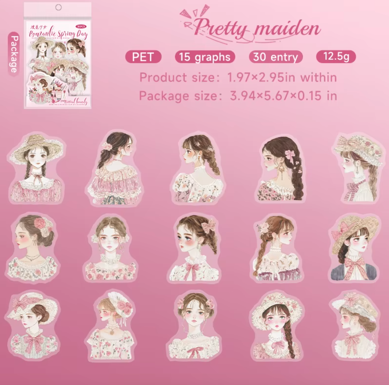 30 Stickers Monitas