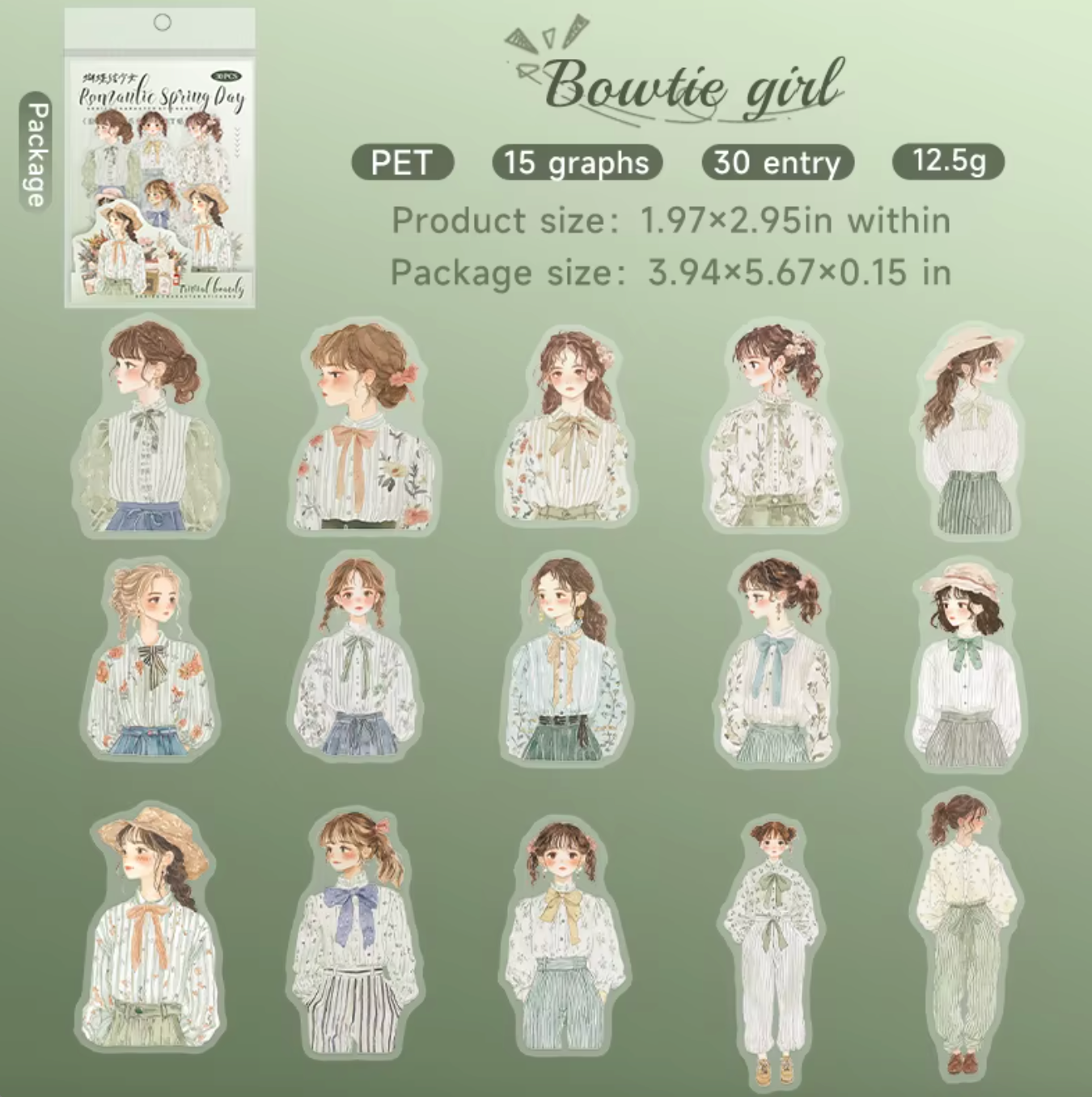 30 Stickers Monitas