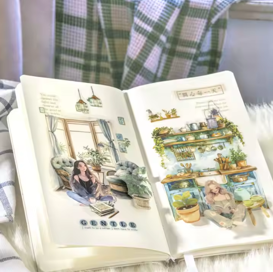10 Stickers Grandes Casas