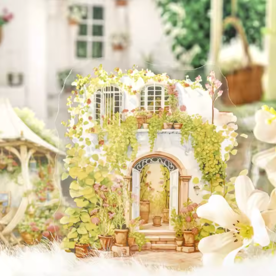 10 Stickers Grandes Casas