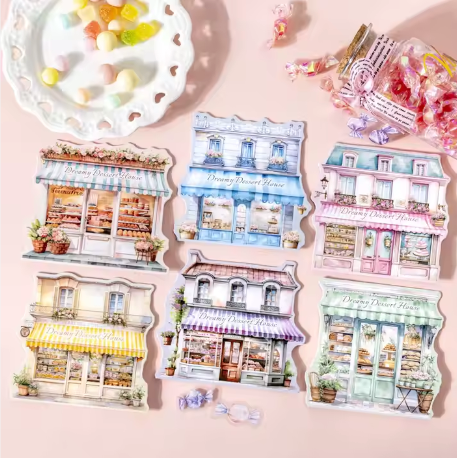30 Stickers Dulces & Postres