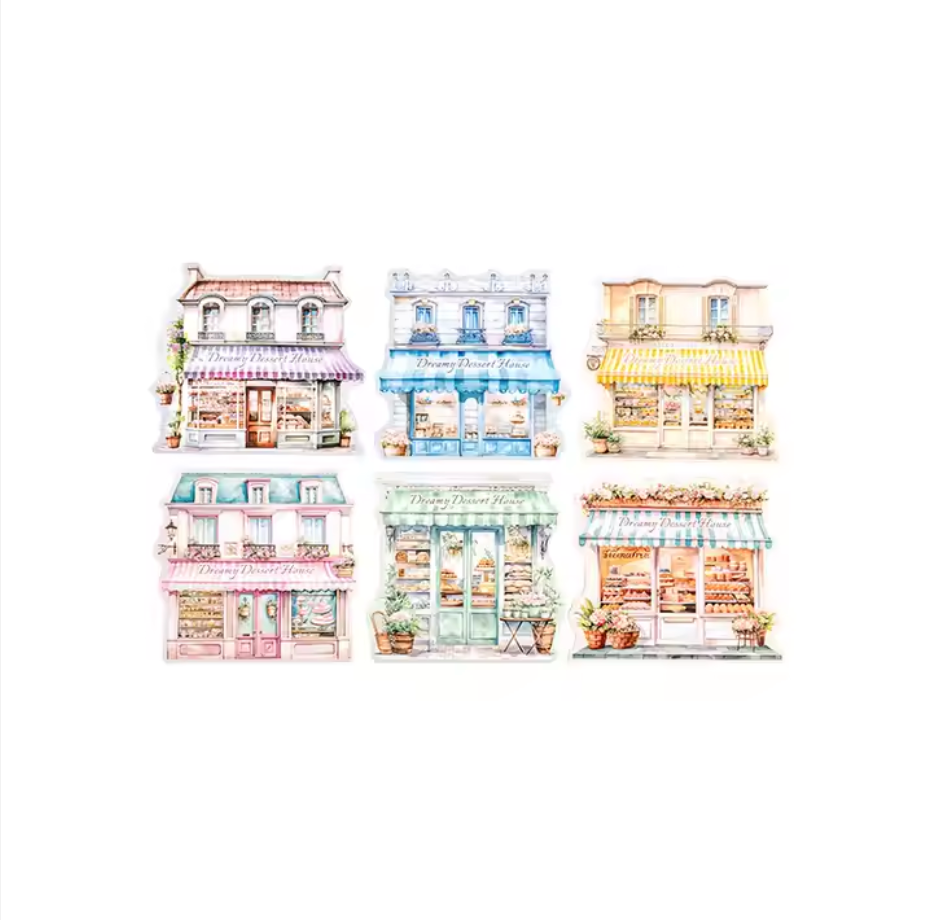 30 Stickers Dulces & Postres