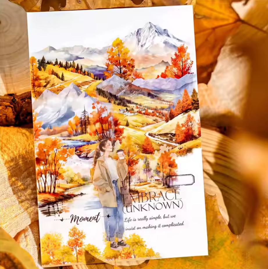 30 Stickers Paisajes