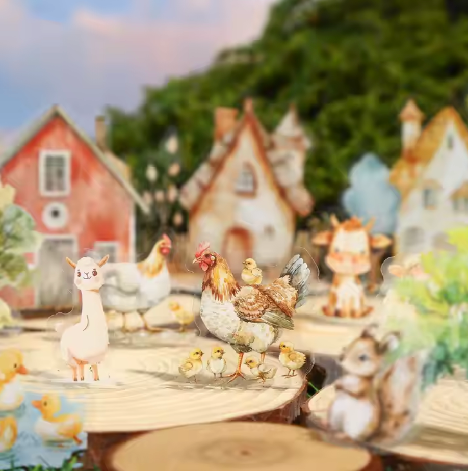 20 Stickers Animales
