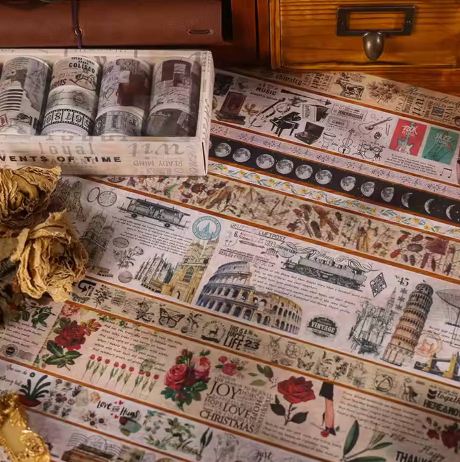 18 Washi Tapes Vintage