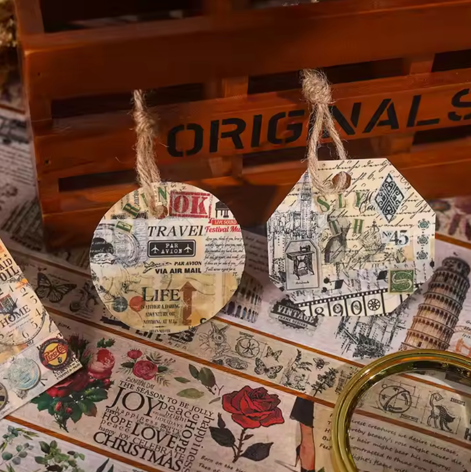 18 Washi Tapes Vintage