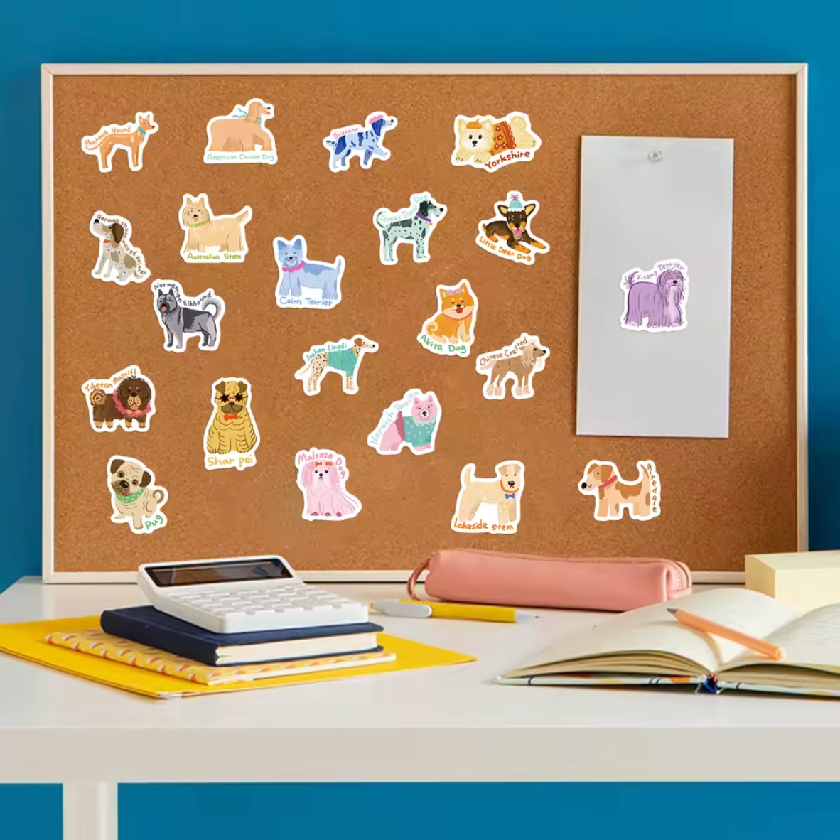 100 Stickers Vinil Perros
