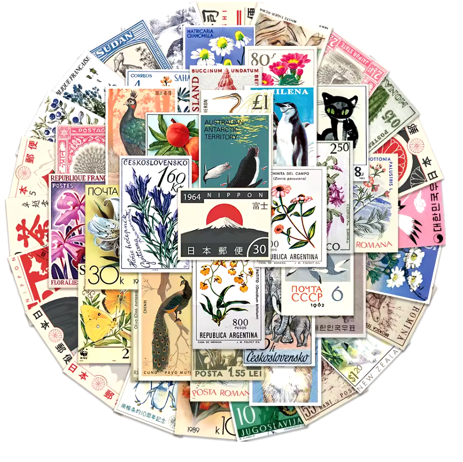 50 Stickers Vinil Japón