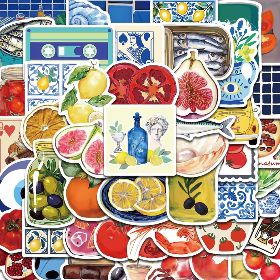 50 Stickers Vinil Dolce Vita