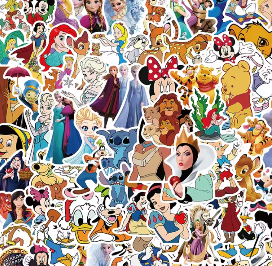 100 Stickers Vinil Disney