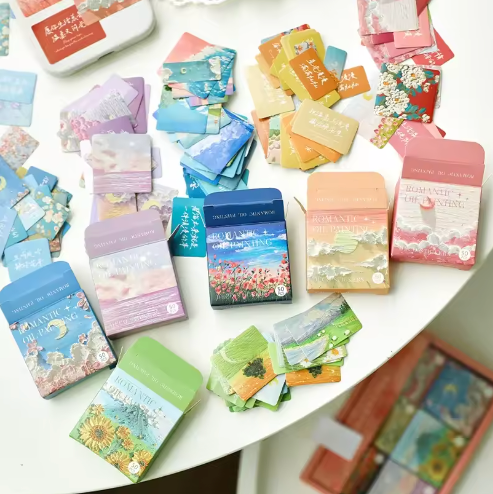 6 Cajas de Stickers