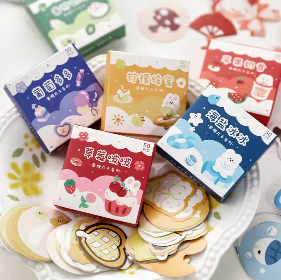 6 Cajas de Stickers