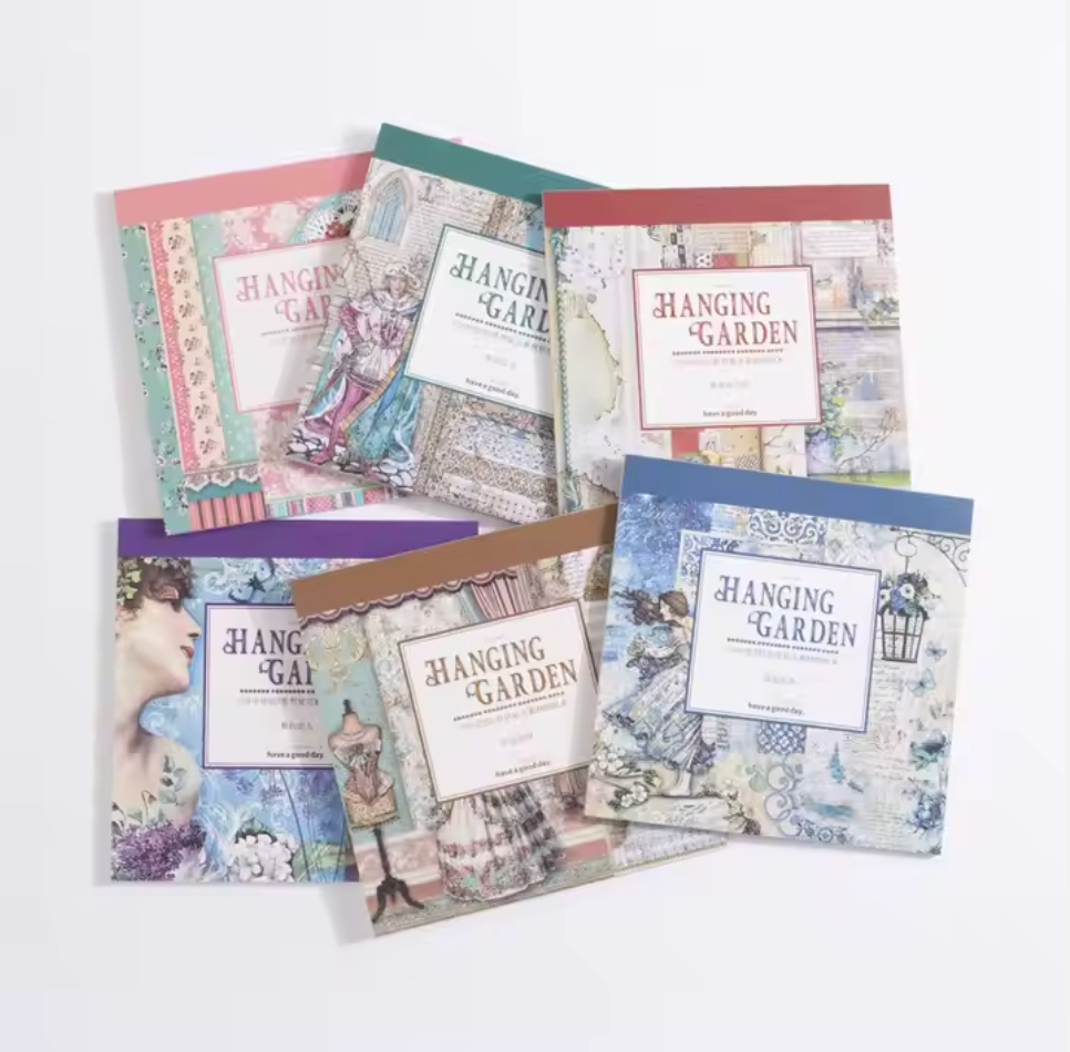 Libro de Stickers & Papeles Vintage