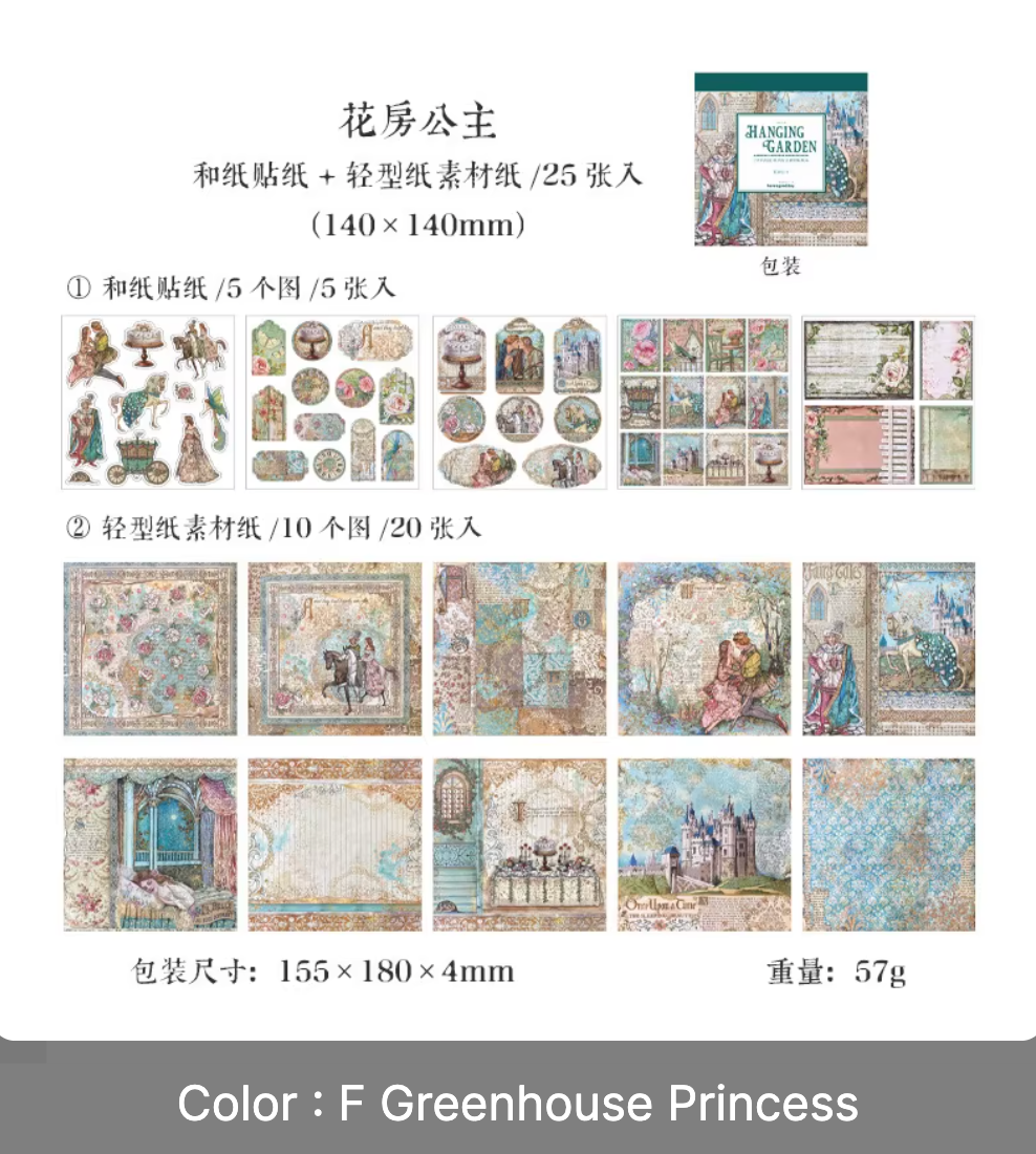 Libro de Stickers & Papeles Vintage