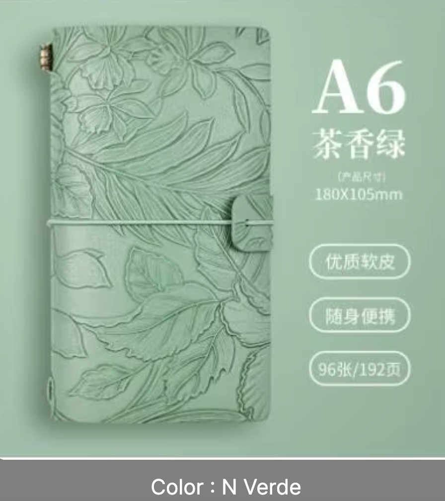 Cuaderno de Viaje Vintage A6