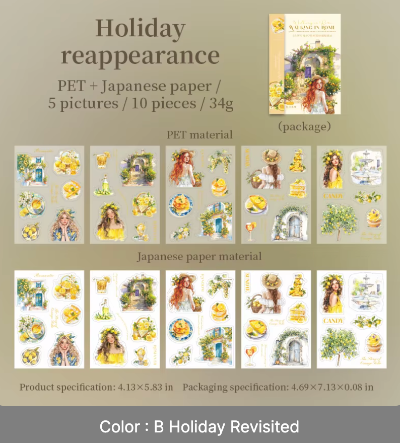 Libro de Stickers Ciudades - 10 Paginas