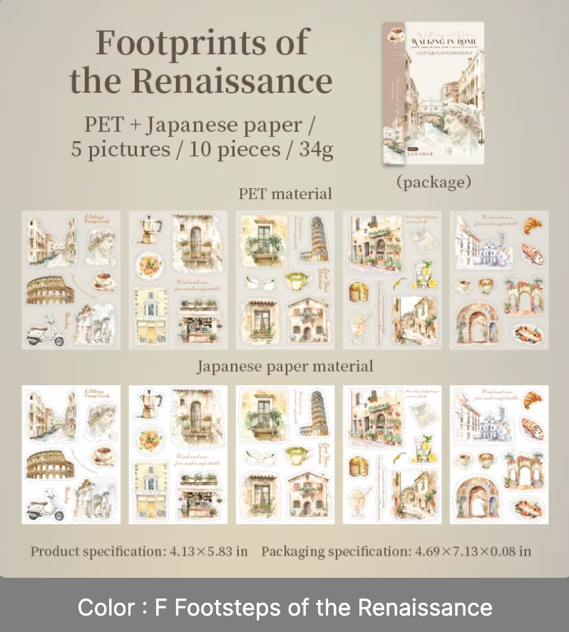 Libro de Stickers Ciudades - 10 Paginas