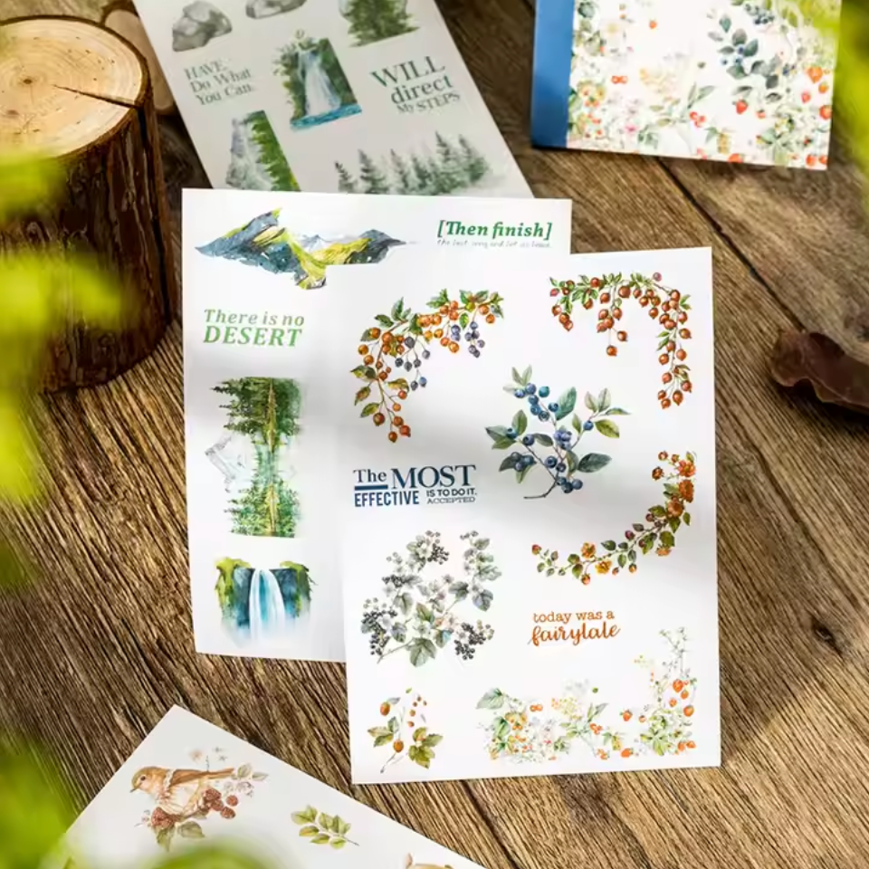 Libro de Stickers Bosque Hermosos - 10 paginas