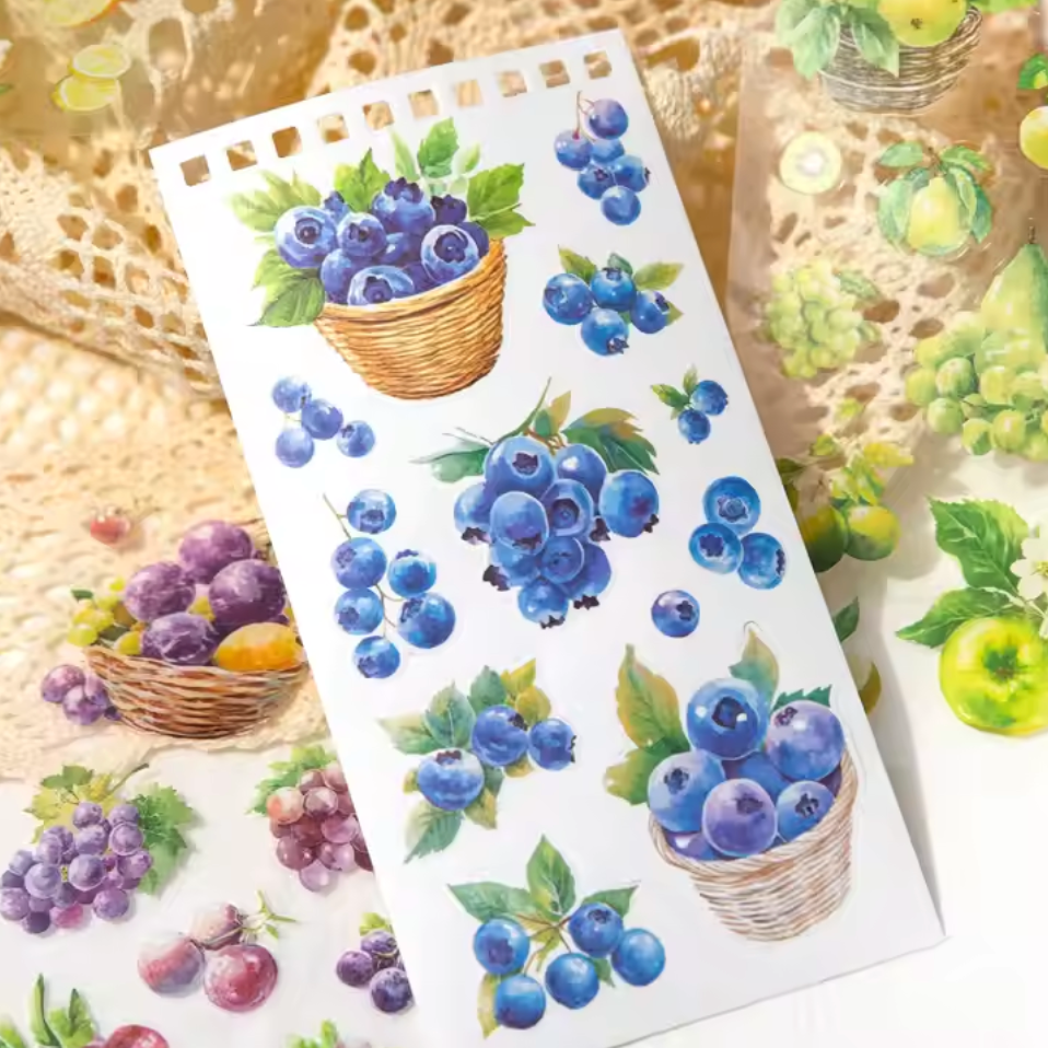 Libro de Stickers Frutas - 24 paginas