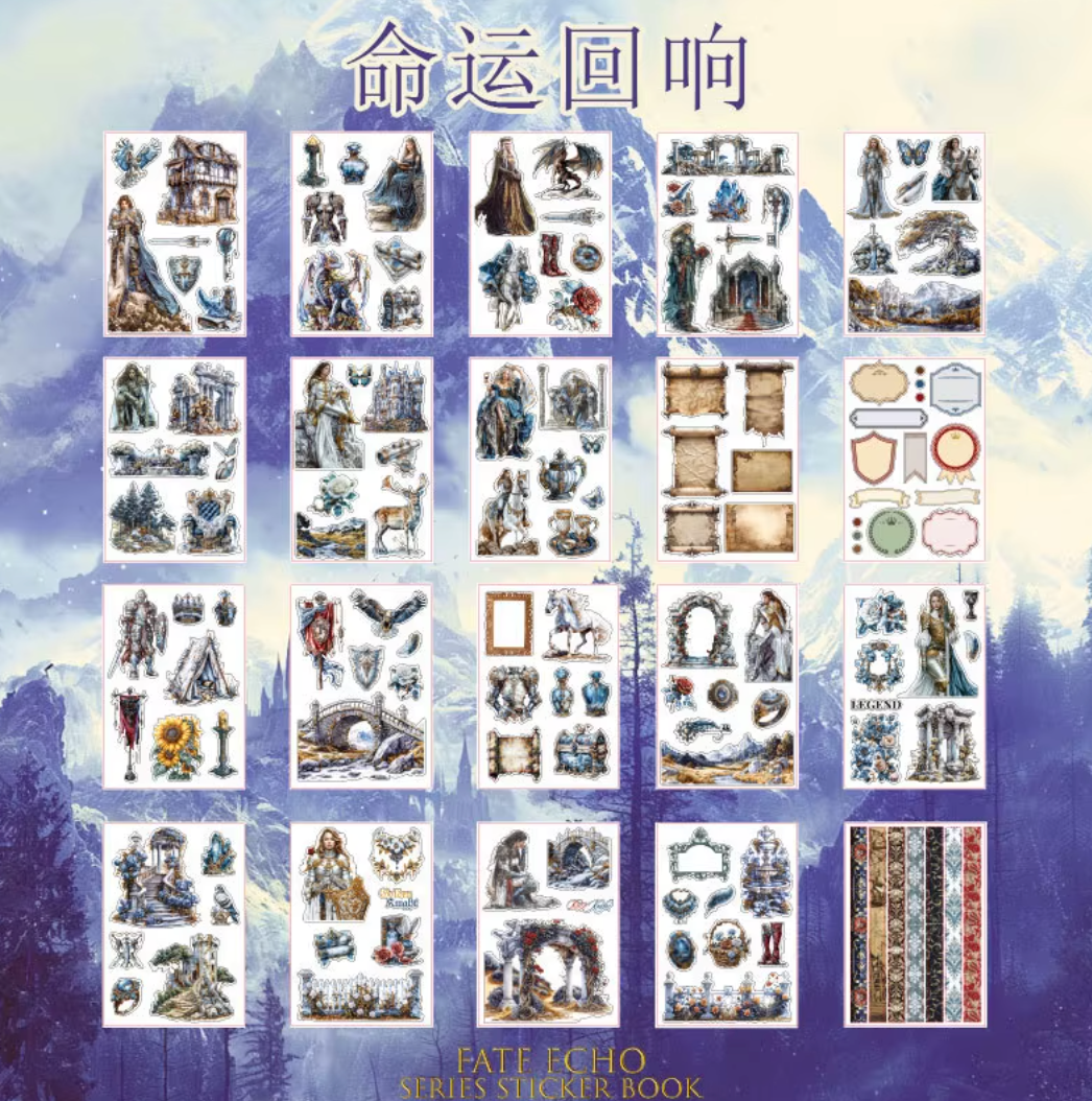 Libro de Stickers Grande - 20 paginas