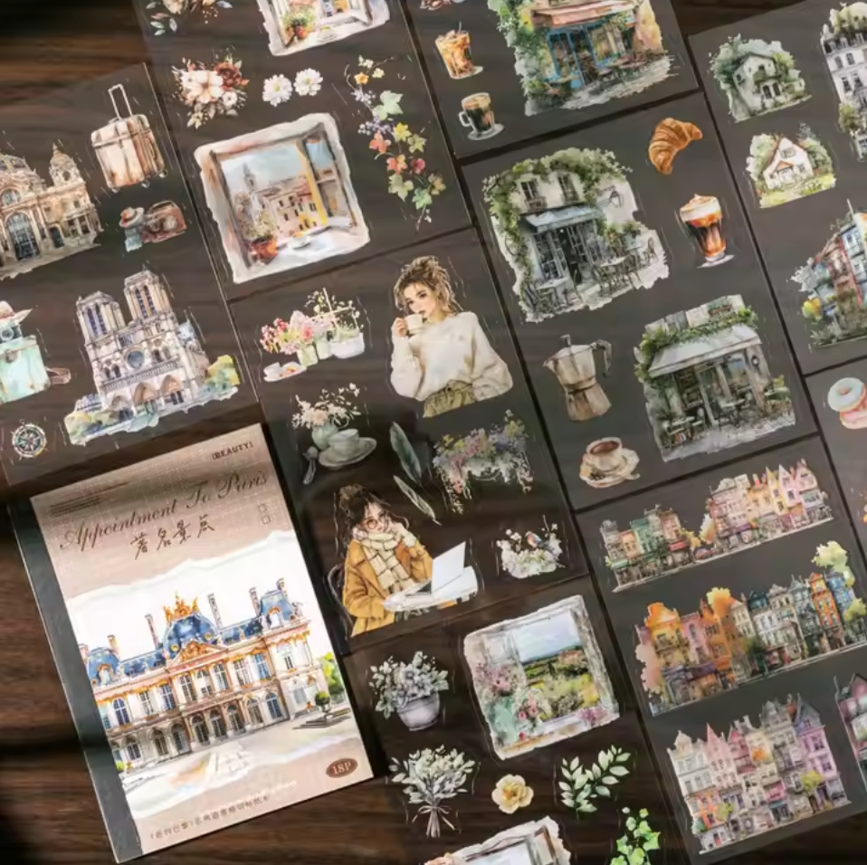 Libro de Stickers Paris - 18 paginas