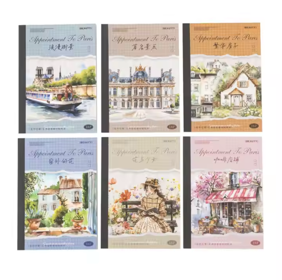Libro de Stickers Paris - 18 paginas