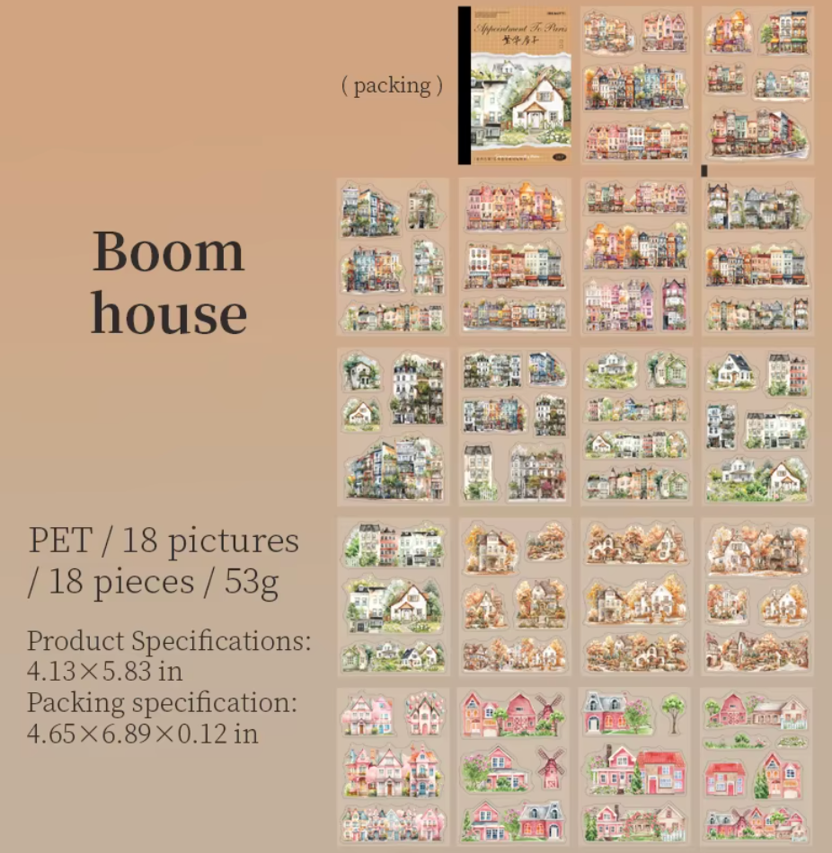 Libro de Stickers Paris - 18 paginas