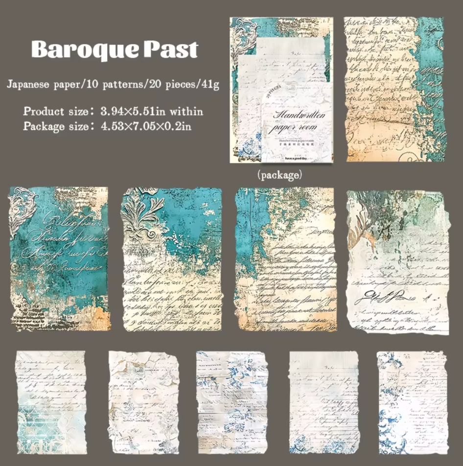 20 Papeles Vintage