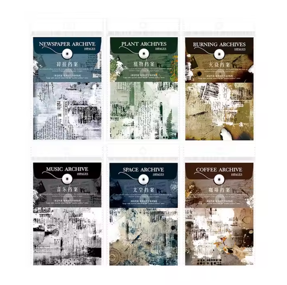 10 Papeles Vintage