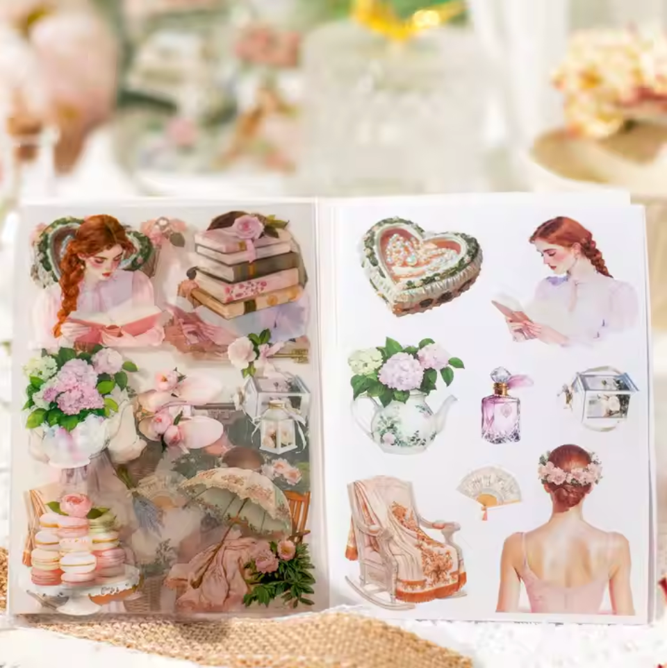 Libro de Stickers Romantic - 10 paginas