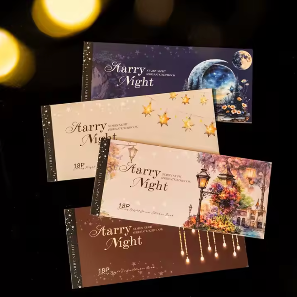 Libro de Stickers Luces - 18 paginas