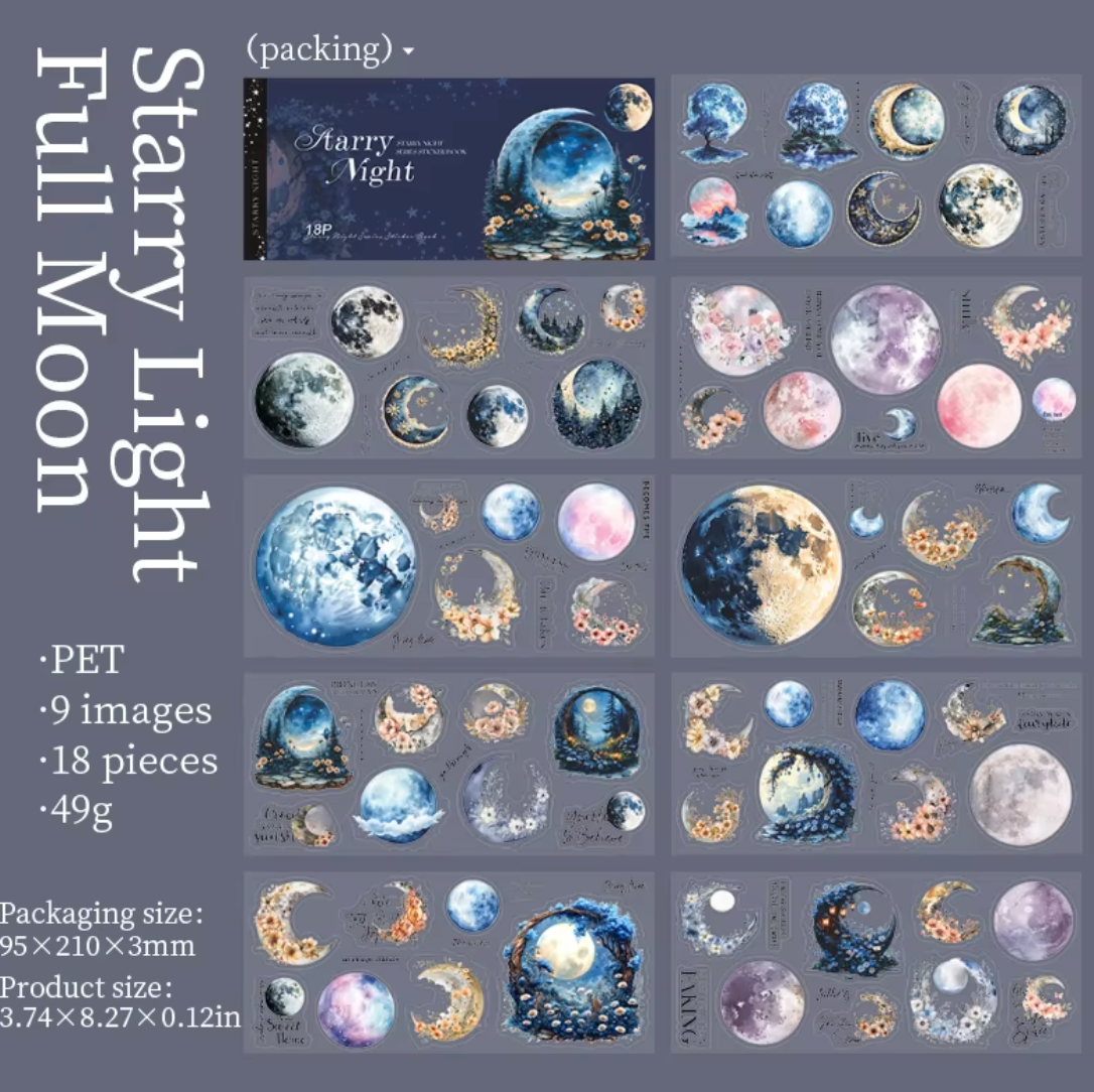 Libro de Stickers Luces - 18 paginas