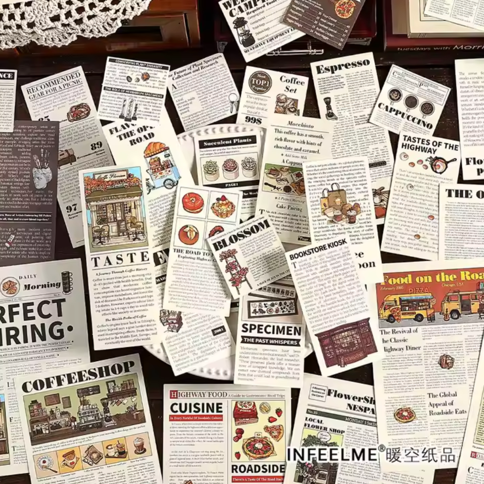 20 Papeles estilo periodico