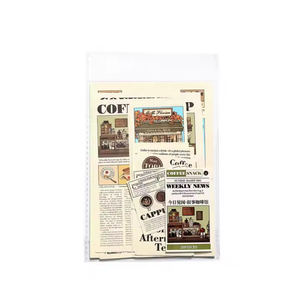 20 Papeles estilo periodico