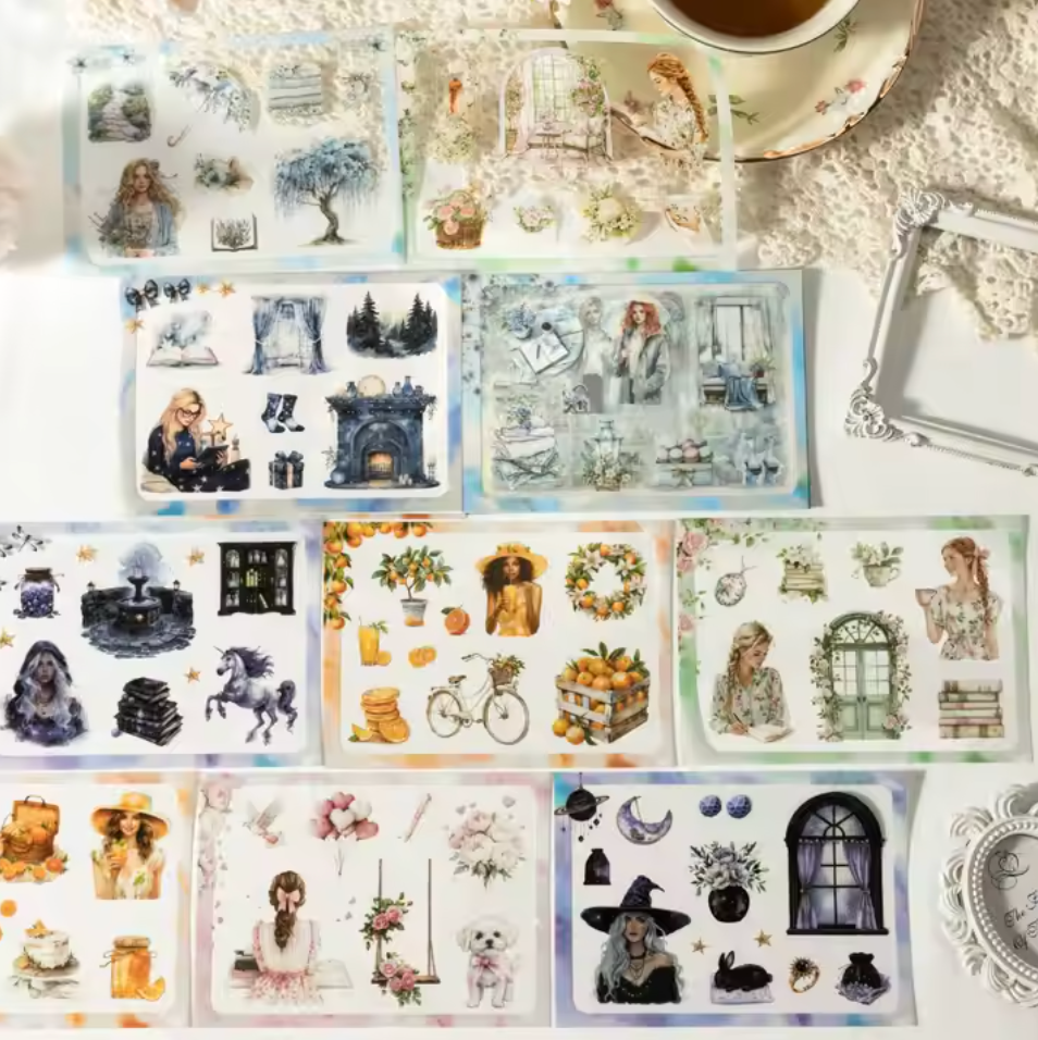 Libro de Stickers Manor - 18 paginas