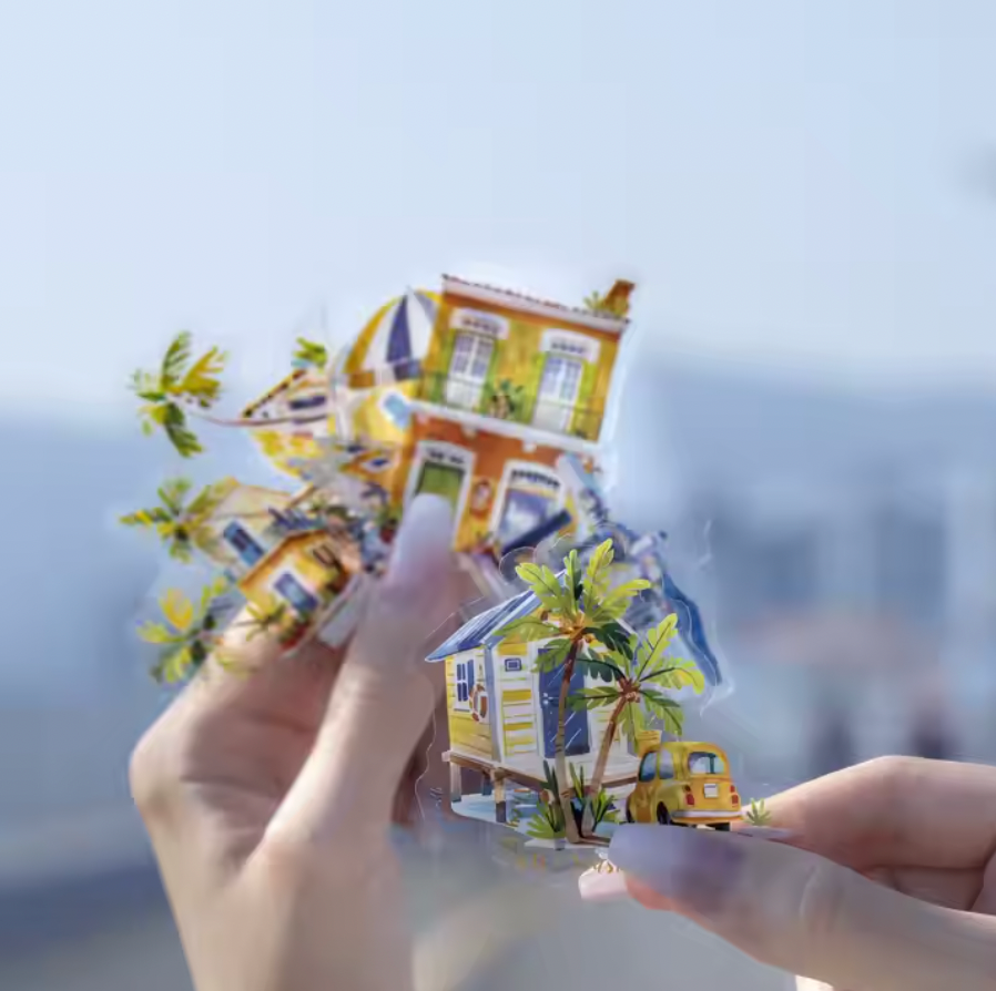 15 Stickers Escape from the city