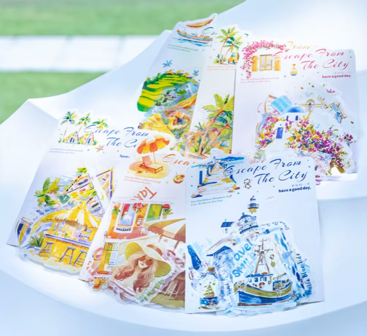 15 Stickers Escape from the city
