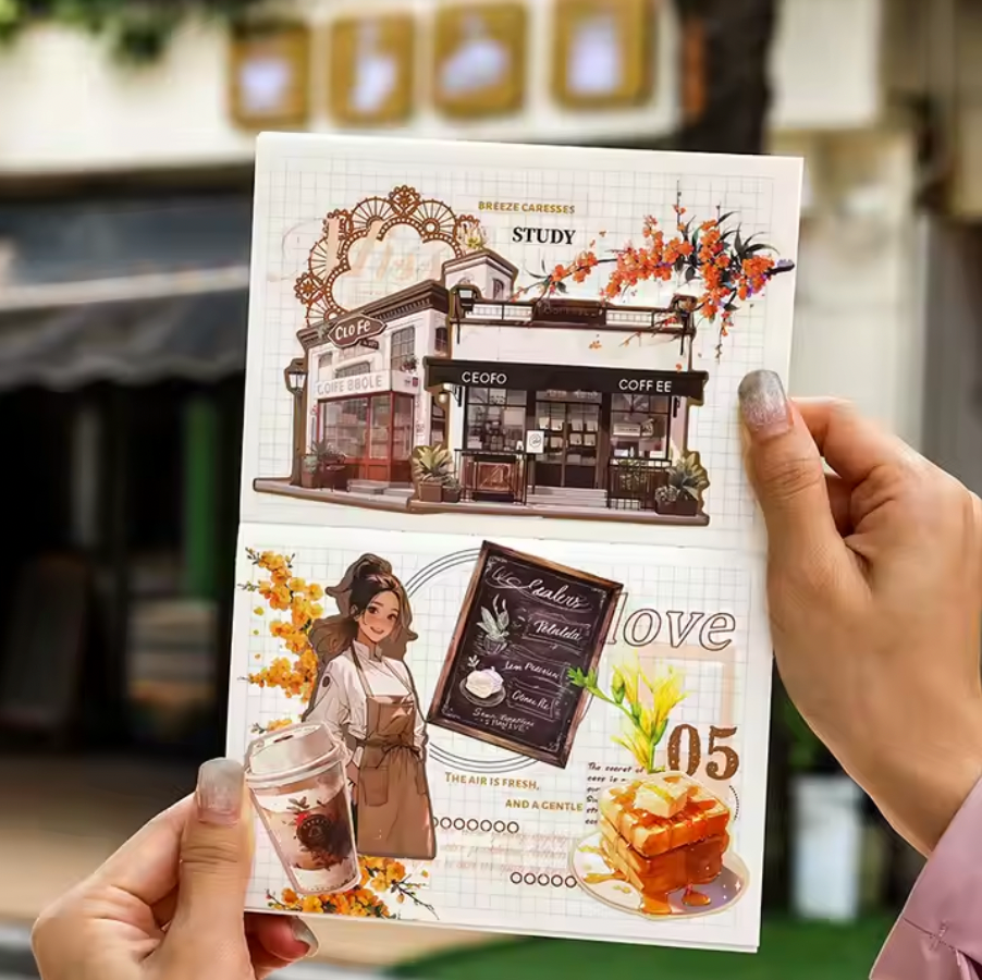 20 Cartulinas Café - Coffee Talk Serie