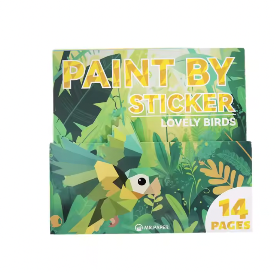 Libro de Stickers Paint by Stickers