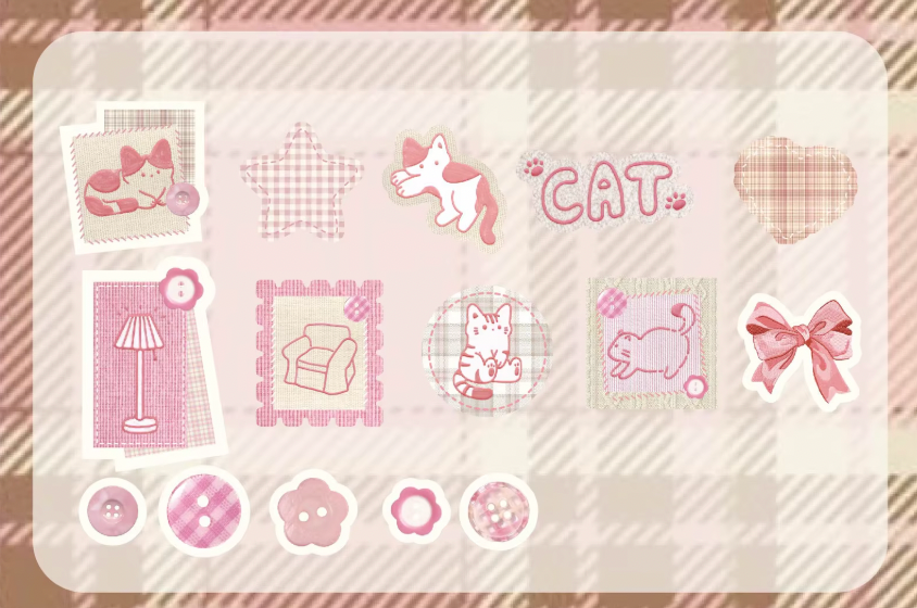 30 Stickers Mascotas - 4 paquetes - 120 Stickers
