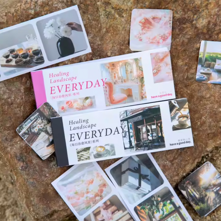Libro de Stickers Paisajes Everyday