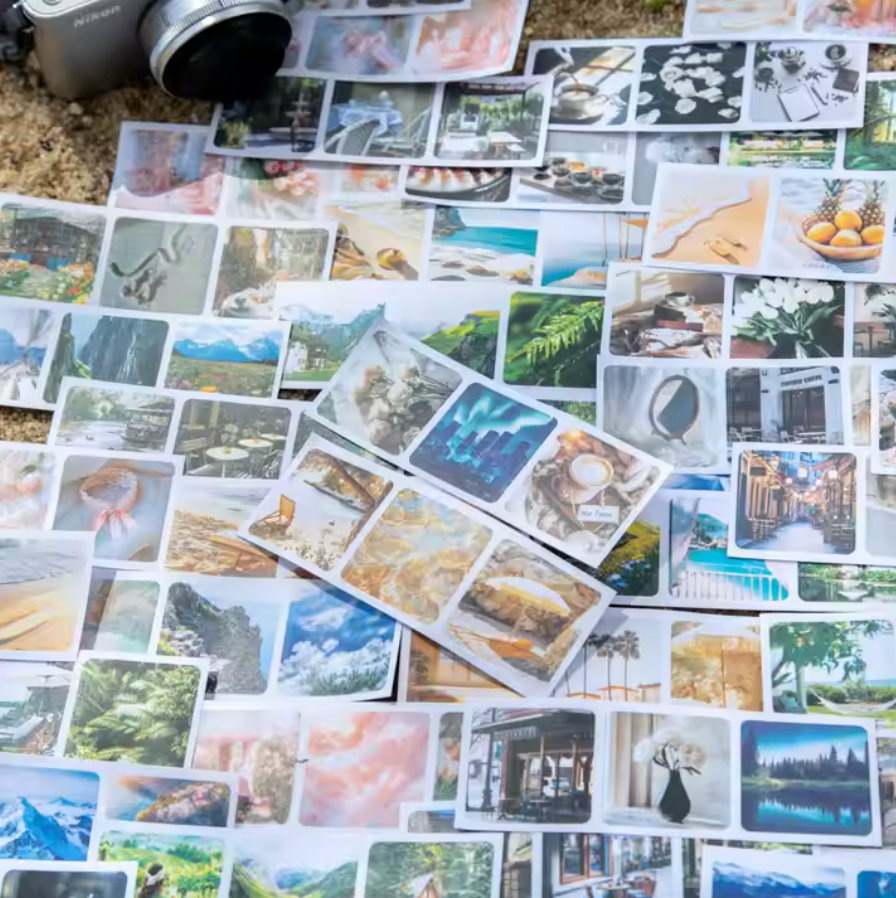 Libro de Stickers Paisajes Everyday