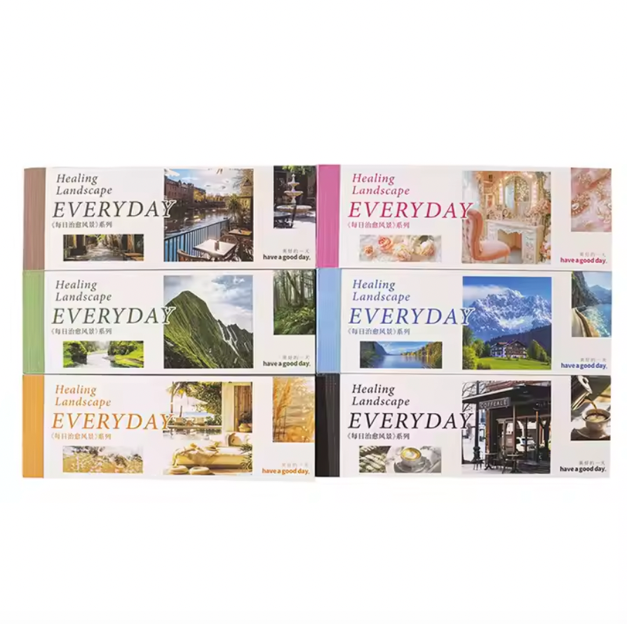 Libro de Stickers Paisajes Everyday