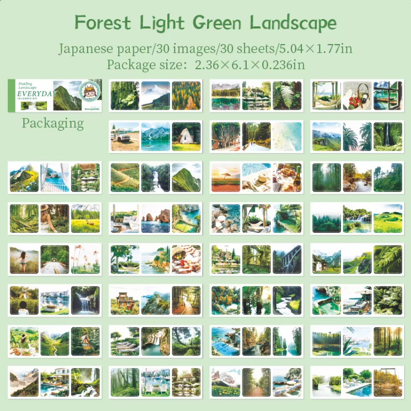 Libro de Stickers Paisajes Everyday