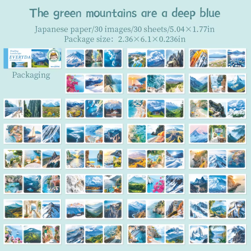 Libro de Stickers Paisajes Everyday